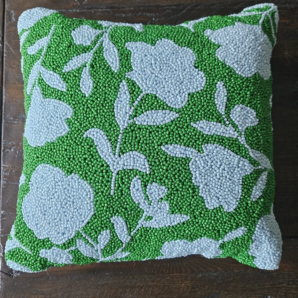 Kate Spade New York x Target - 12x12 Beaded Classic Rose Pillow